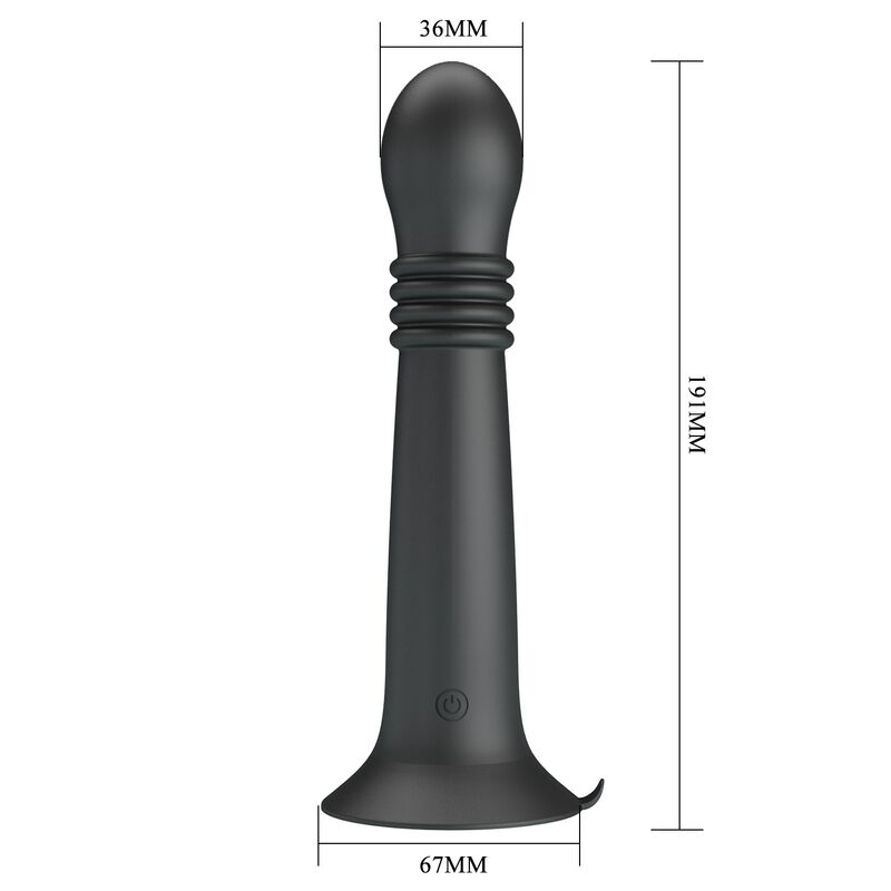 PRETTY LOVE - STELLA USB-AUFLADBARER ROTIERENDER UND STOSS-MASSAGEGERÄT
