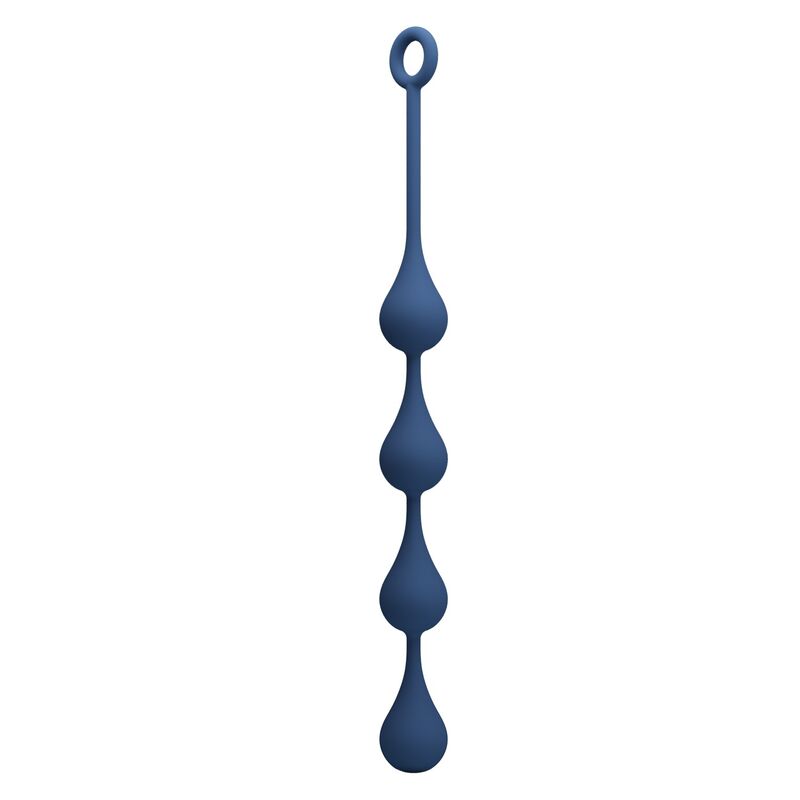MR PLAY – BLAUE SILIKON-ANALPOLSTER, GRÖSSE L (42,6 CM)