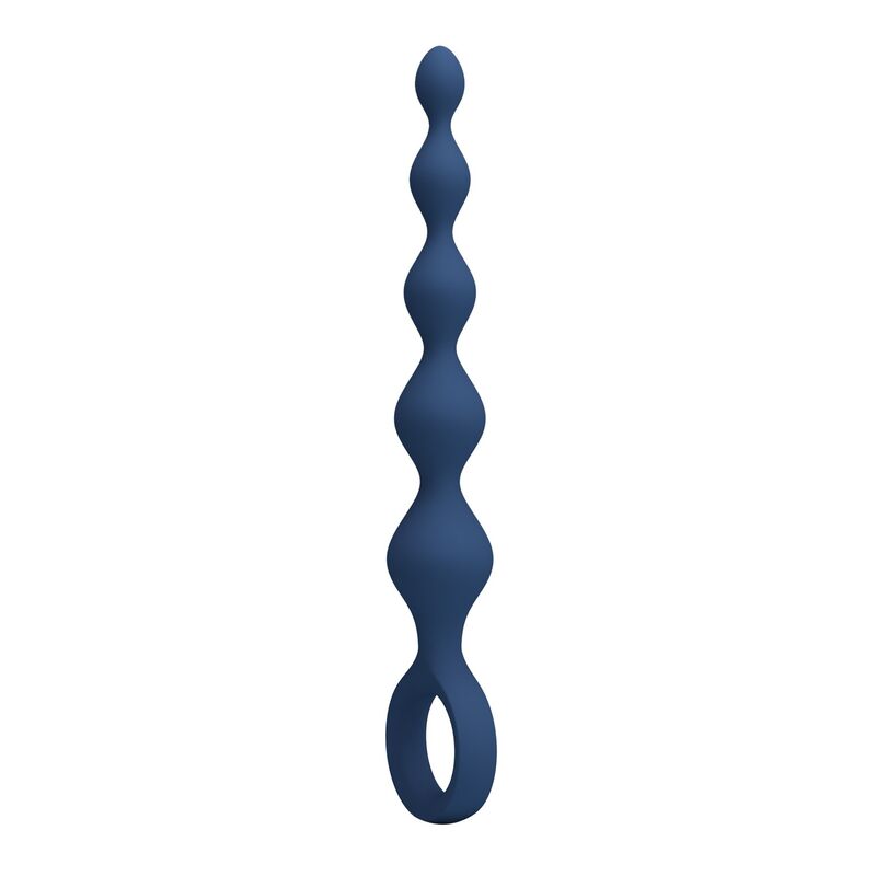 MR PLAY – BLAUE SILIKON-ANALKAPSELN &AMP; ANALPLUG 20,4 CM