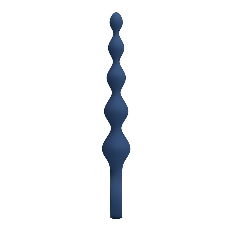 MR PLAY – BLAUE SILIKON-ANALKAPSELN &AMP; ANALPLUG 20,4 CM