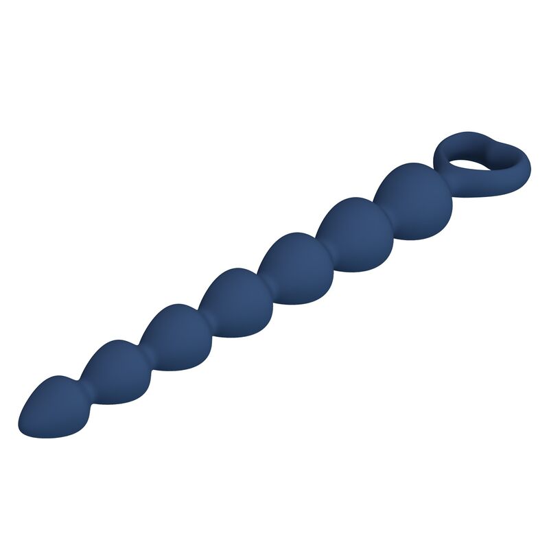 MR PLAY – BLAUE SILIKON-ANALKAPSELN &AMP; ANALPLUG 26,7 CM