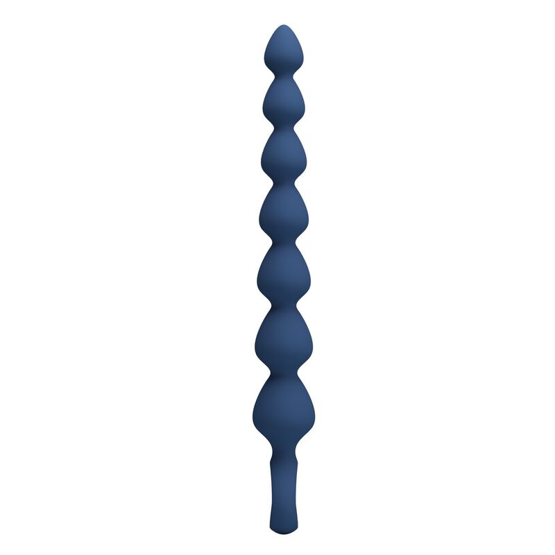 MR PLAY – BLAUE SILIKON-ANALKAPSELN &AMP; ANALPLUG 26,7 CM