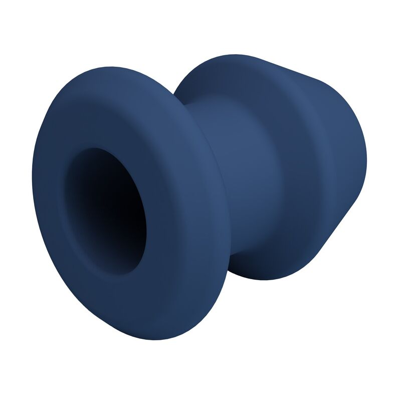 MR PLAY - JACK BLUE SILIKON-HOLZ-ANALPLUG GRÖSSE M