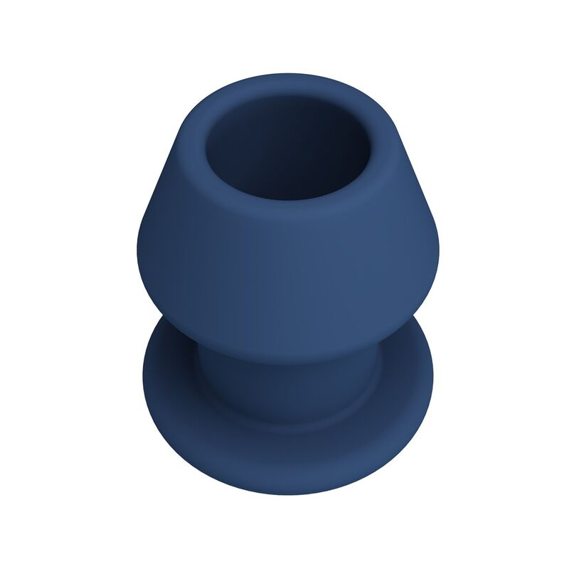 MR PLAY - JACK BLAUER SILIKON-HOLZ-ANALPLUG GRÖSSE S