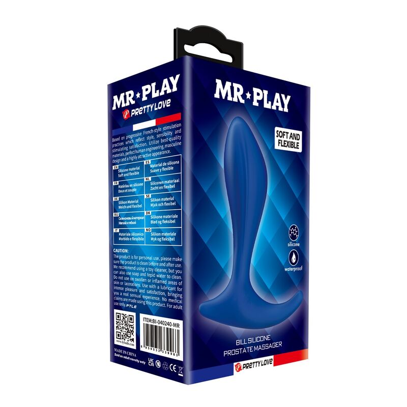 MR PLAY - BLAUER PROSTATA-MASSAGEGERÄT