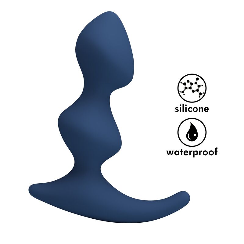 MR PLAY - ERGONOMISCHER BLAUER ANALPLUG