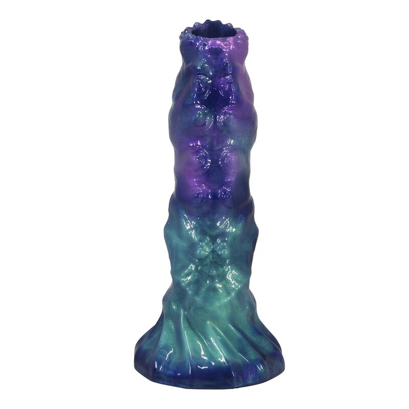 POWER MONSTERS - DUSKWALKER SENTINEL DREIFARBIGER AUFBLASBARER FANTASY-SILIKONDILDO 23 CM Ø 5 CM