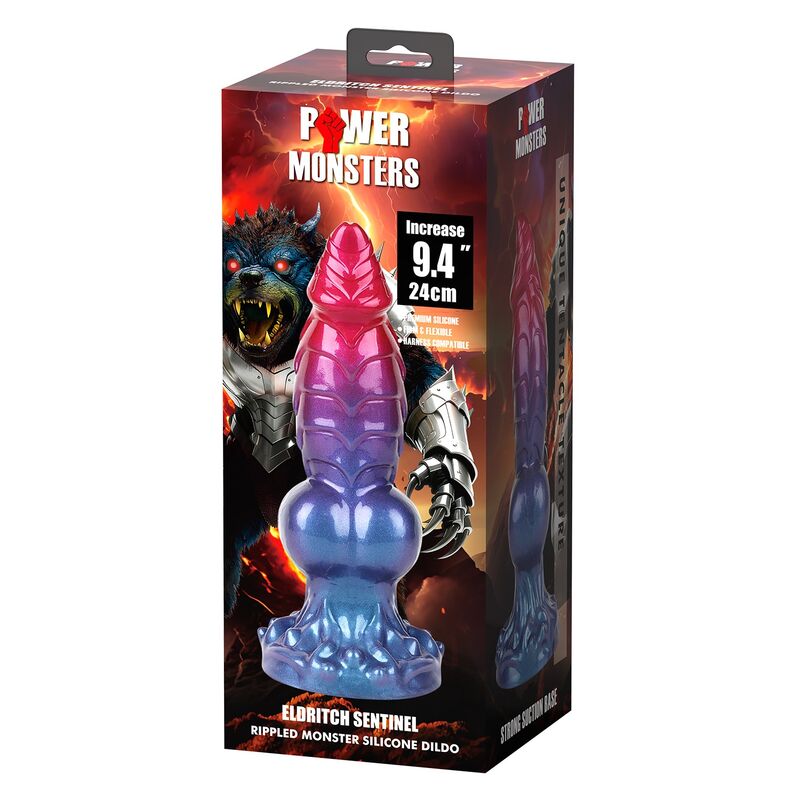 Power Monsters – Eldritch Sentinel Bicolor Fantasy Silikondildo 24 cm Ø 5 cm