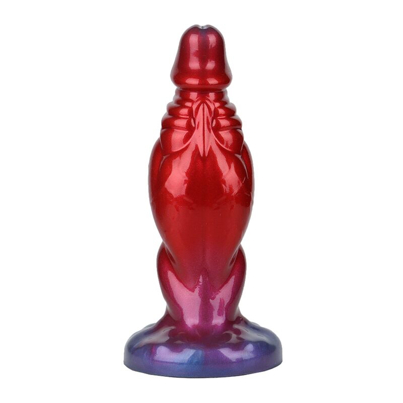 POWER MONSTERS - SHADOW BEHEMOTH ZWEIFARBIGER AUFBLASBARER FANTASIE-SILIKONDILDO 22 CM Ø 5 CM