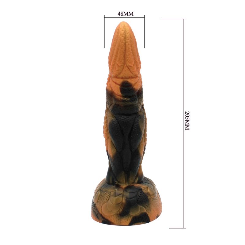 POWER MONSTERS - TYRANNOSAURUS BICOLOR FANTASY SILIKONDILDO 20,5 CM Ø 5 CM