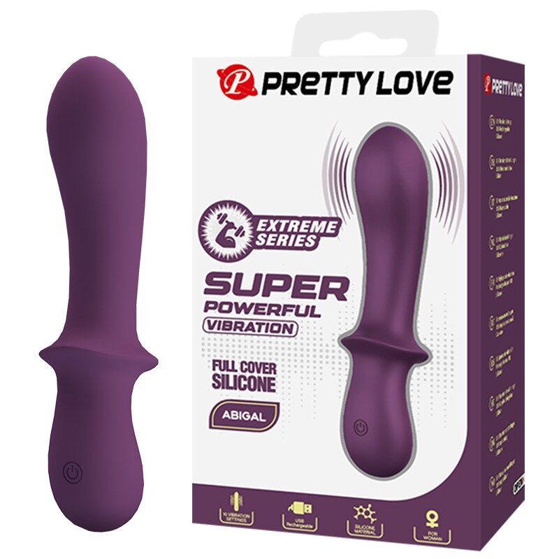 PRETTY LOVE - ABIGAIL WIEDERAUFLADBARER VIBRATOR MIT 10 FUNKTIONEN, LILA
