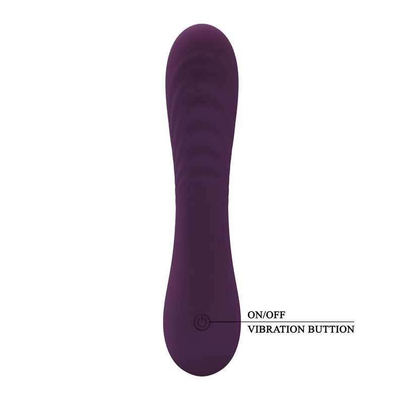PRETTY LOVE - ALEXISROSE WIEDERAUFLADBARER VIBRATOR MIT 10 FUNKTIONEN, LILA