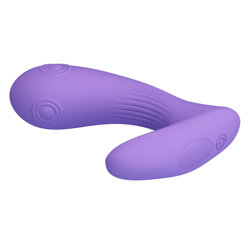 PRETTY LOVE - ANDROMEDA WIEDERAUFLADBARER DOPPELSTIMULATIONSVIBRATOR LILA