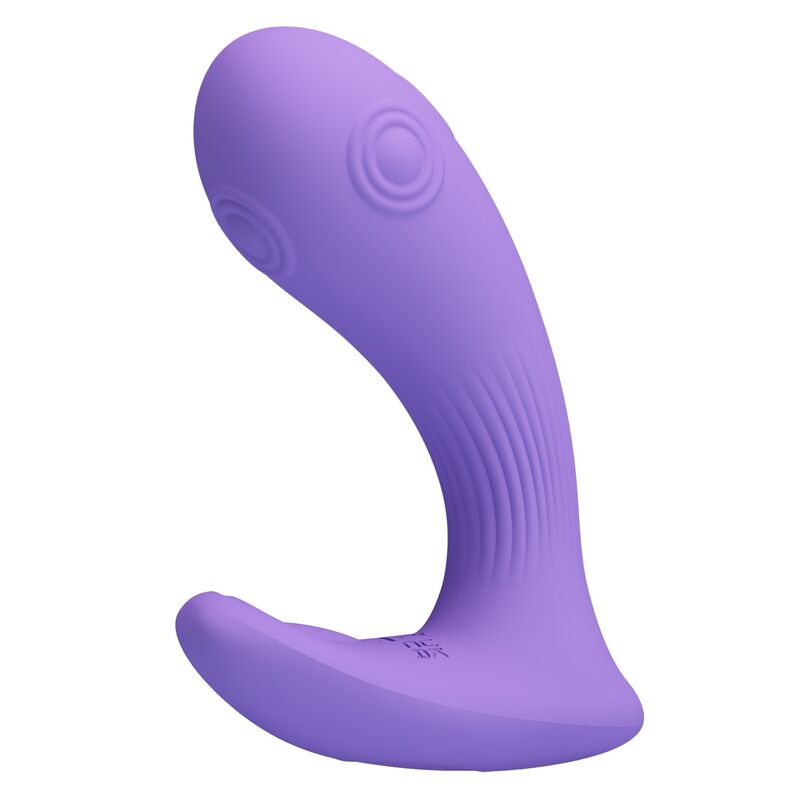PRETTY LOVE - ANDROMEDA WIEDERAUFLADBARER DOPPELSTIMULATIONSVIBRATOR LILA