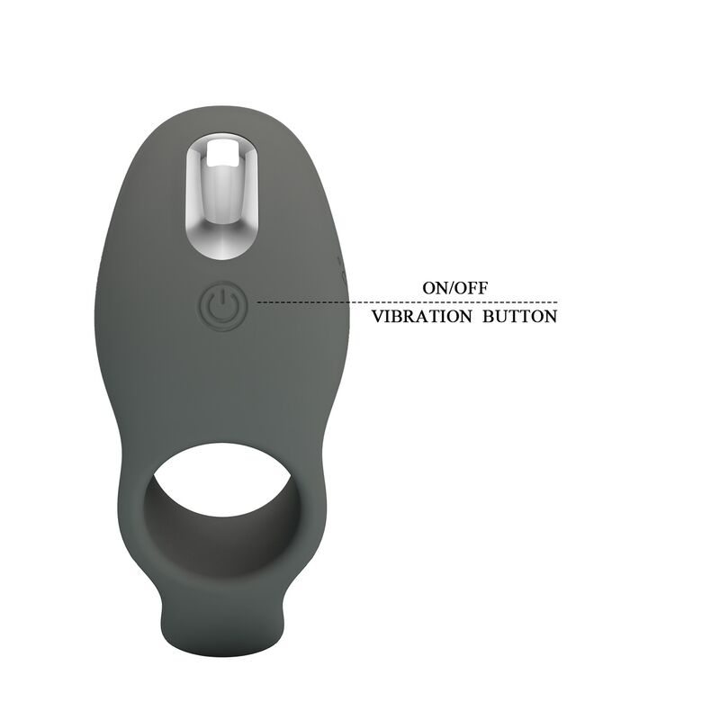 PRETTY LOVE - WIEDERAUFLADBARER VIBRATIONSRING MIT DOPPELTER STIMULATION