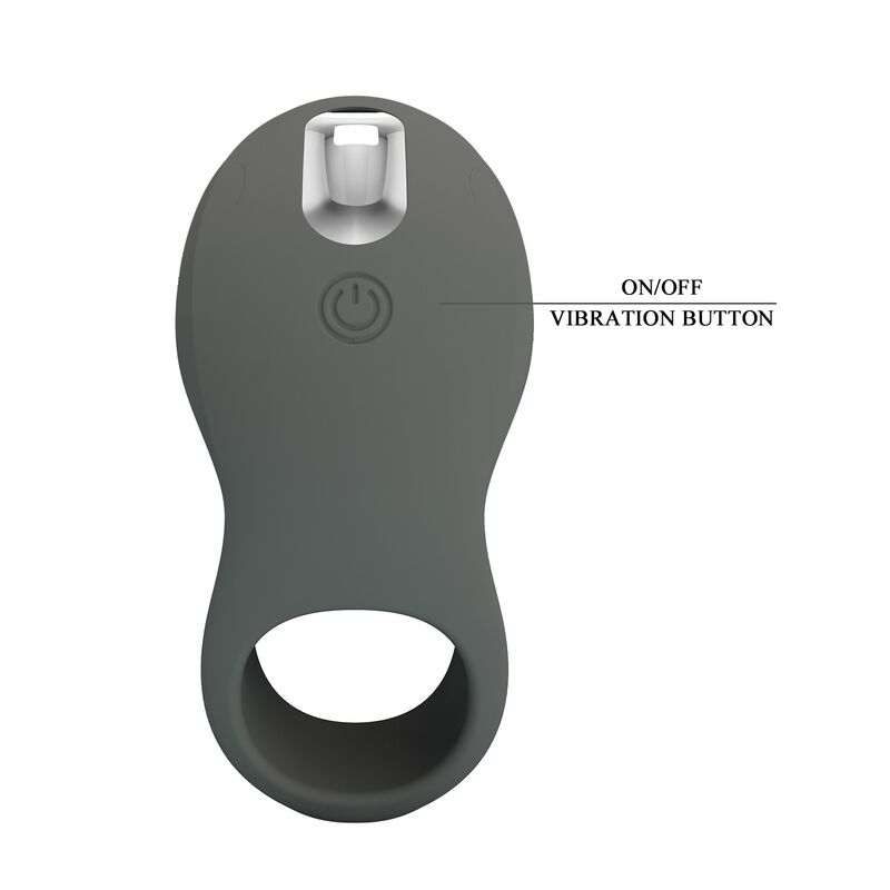 PRETTY LOVE – WIEDERAUFLADBARER VIBRATIONSRING MIT DOPPELSTIMULATOR