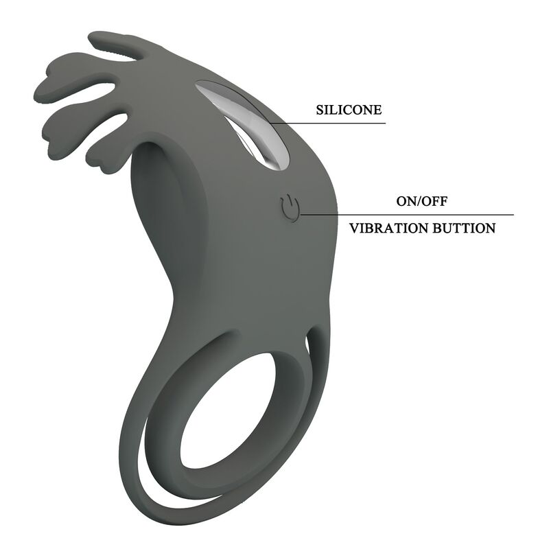 PRETTY LOVE – WIEDERAUFLADBARER VIBRATIONSRING MIT STIMULATOR