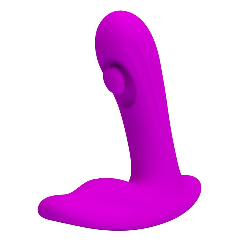 PRETTY LOVE - BAUER WIEDERAUFLADBARER PROSTATA-MASSAGEGERÄT MIT 12 MODI, LILA