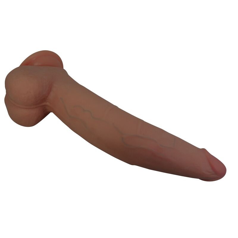 PRETTY LOVE - CUTHBERT REALISTISCHER FLEXIBLER DILDO 20 CM Ø 5 CM TPE BRAUN