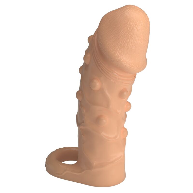 PRETTY LOVE - DORT PENISVERLÄNGERUNGSHÜLLE 14 CM Ø 4 CM NATUR
