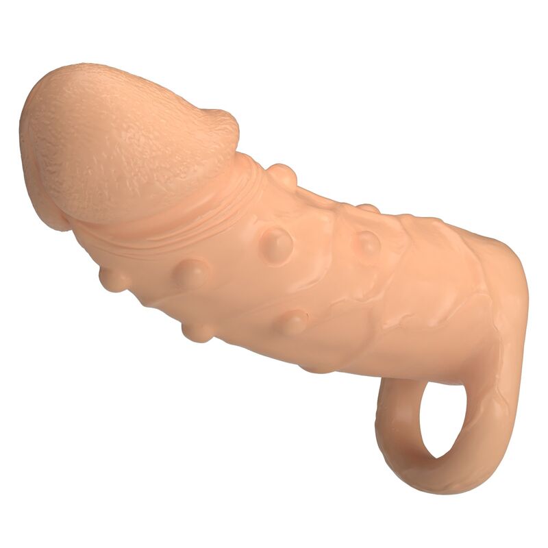 PRETTY LOVE - DORT PENISVERLÄNGERUNGSHÜLLE 14 CM Ø 4 CM NATUR