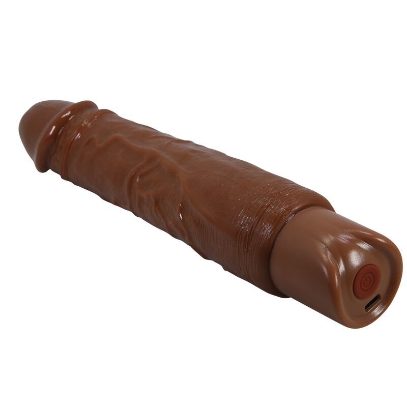 PRETTY LOVE - DUKE REALISTISCHER VIBRATOR 23,5 CM Ø 4,8 CM BRAUN