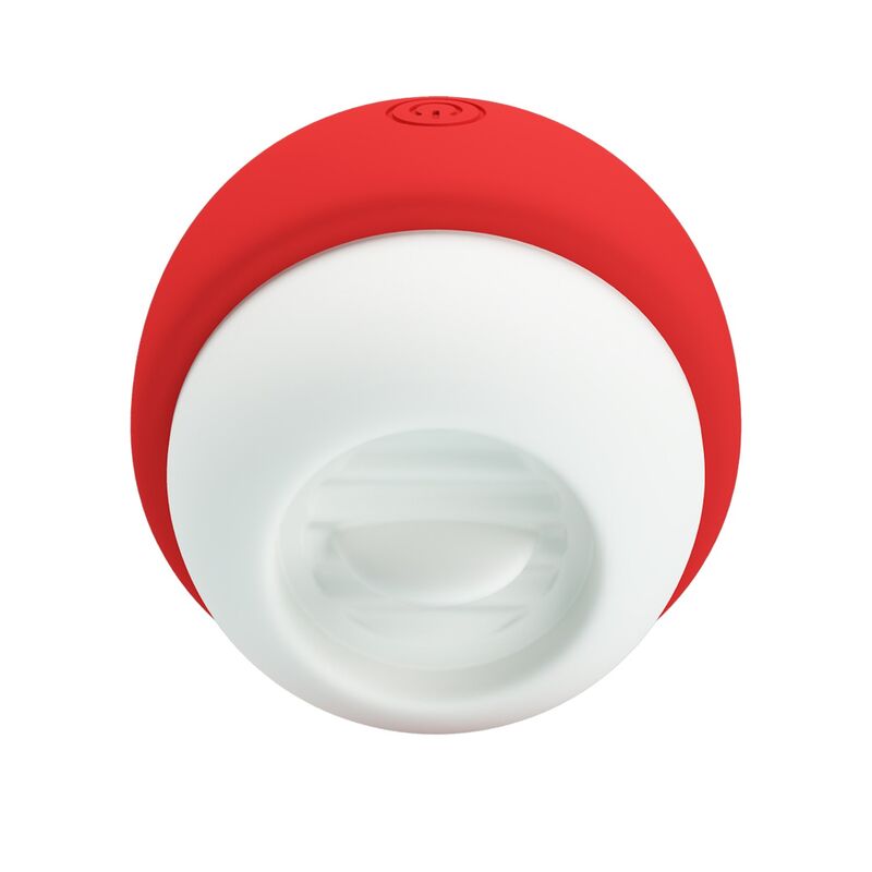 PRETTY LOVE – WIEDERAUFLADBARER KLITORALSTIMULATOR MIT ZUNGENEFFEKT ROT