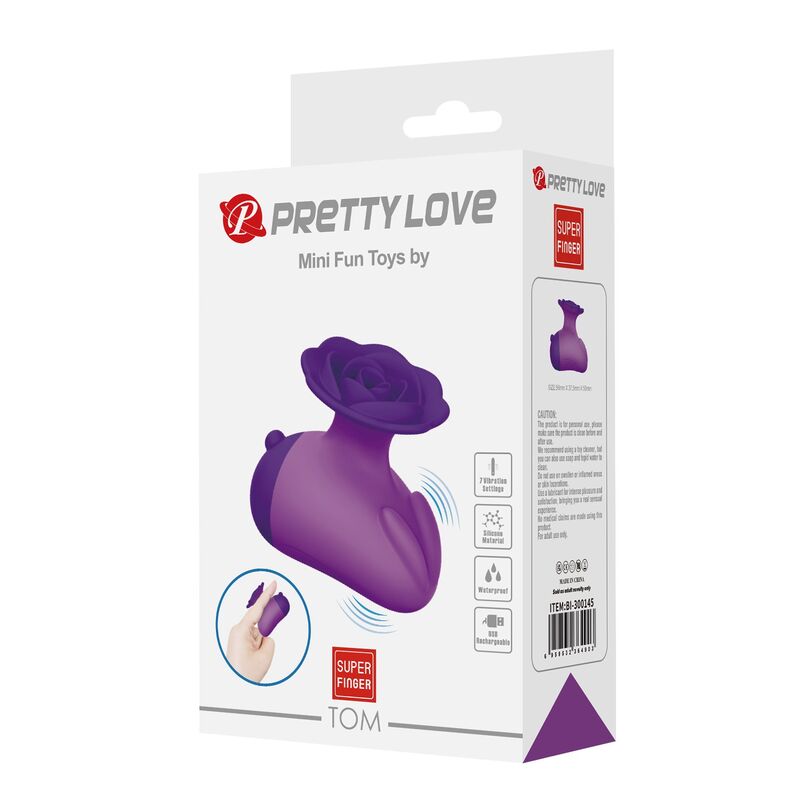 PRETTY LOVE – WIEDERAUFLADBARER KLITORASIMULATOR, 7 MODI, LILA