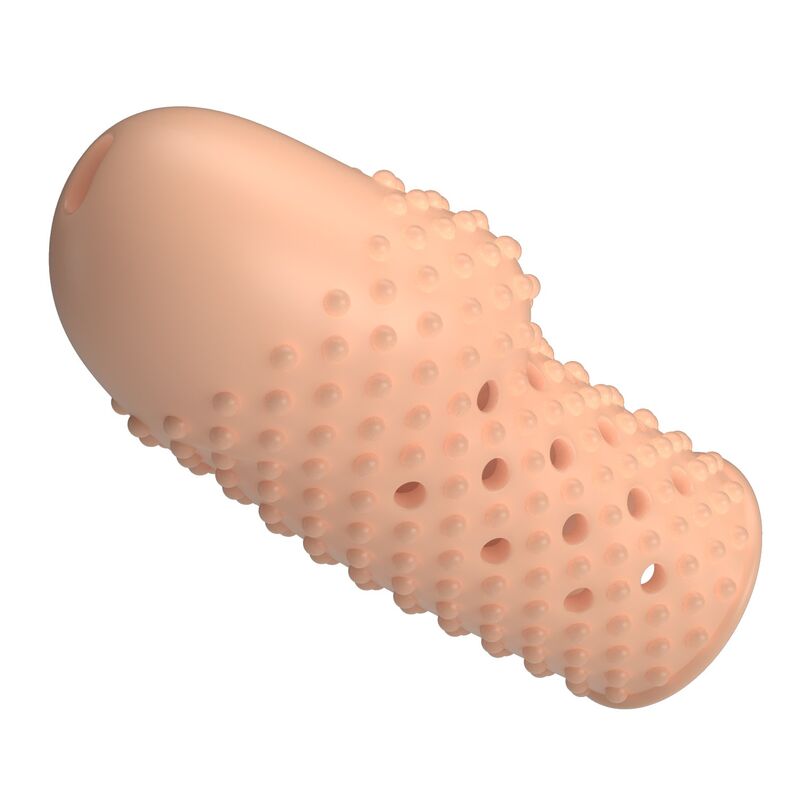 PRETTY LOVE – GEEK'S PENISHÜLLE FÜR EINEN DICKEREN PENIS IN NATURFARBE