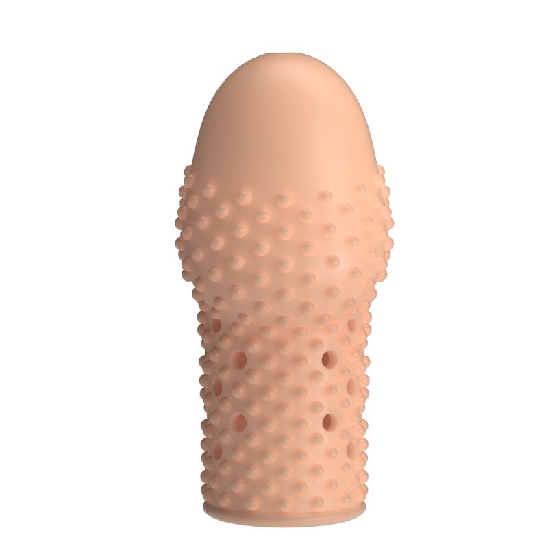 PRETTY LOVE – GEEK'S PENISHÜLLE FÜR EINEN DICKEREN PENIS IN NATURFARBE