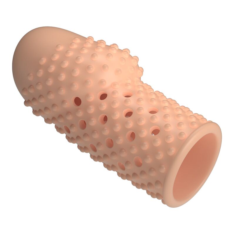 PRETTY LOVE – GEEK'S PENISHÜLLE FÜR EINEN DICKEREN PENIS IN NATURFARBE