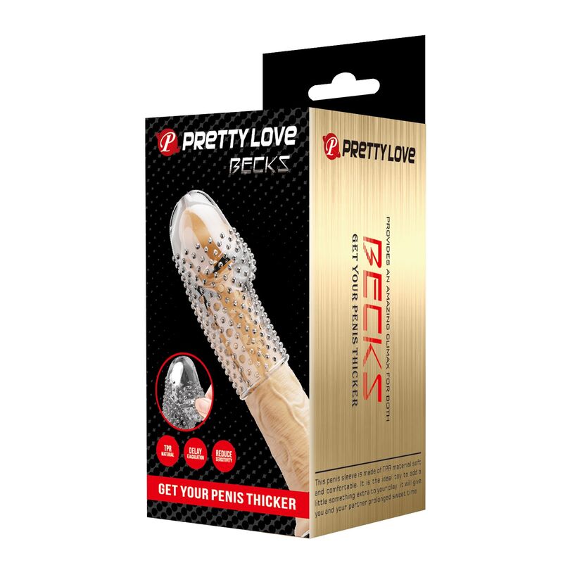 PRETTY LOVE – GEEK'S PENISHÜLLE: FÜR EINEN DICKEREN PENIS (TRANSPARENT)