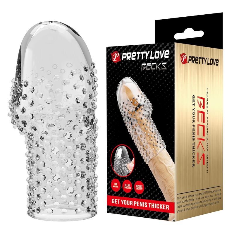 PRETTY LOVE – GEEK'S PENISHÜLLE: FÜR EINEN DICKEREN PENIS (TRANSPARENT)