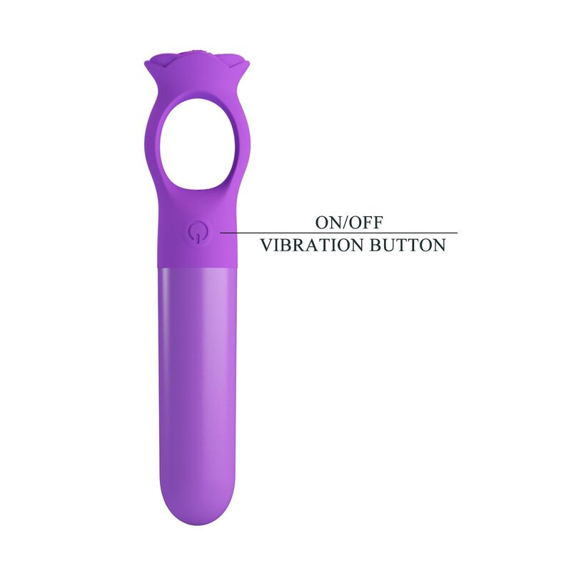 PRETTY LOVE - GIANA WIEDERAUFLADBARER MINI-VIBRATOR-MASSAGEGERÄT LILA