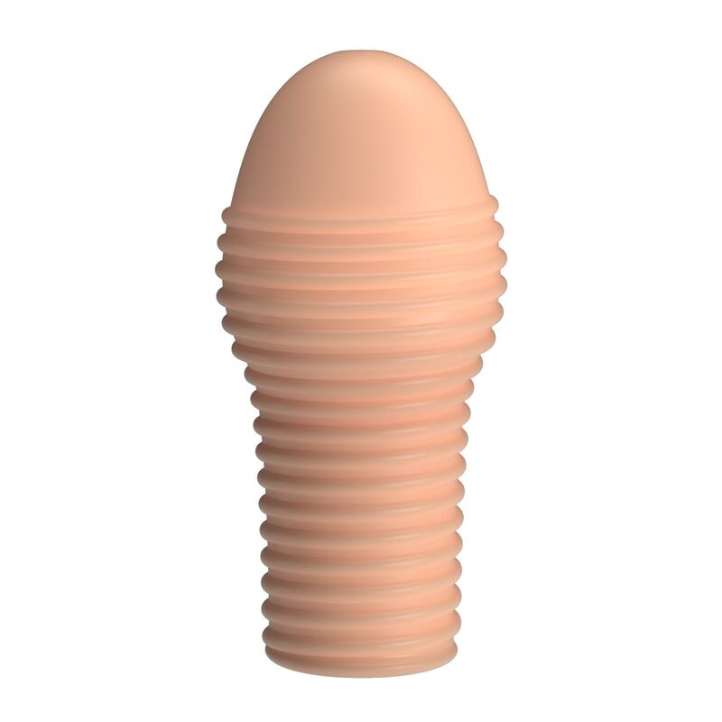 PRETTY LOVE – HEISSER PENISSÄRMEL FÜR EINEN DICKEREN PENIS IN NATÜRLICHER FARBE