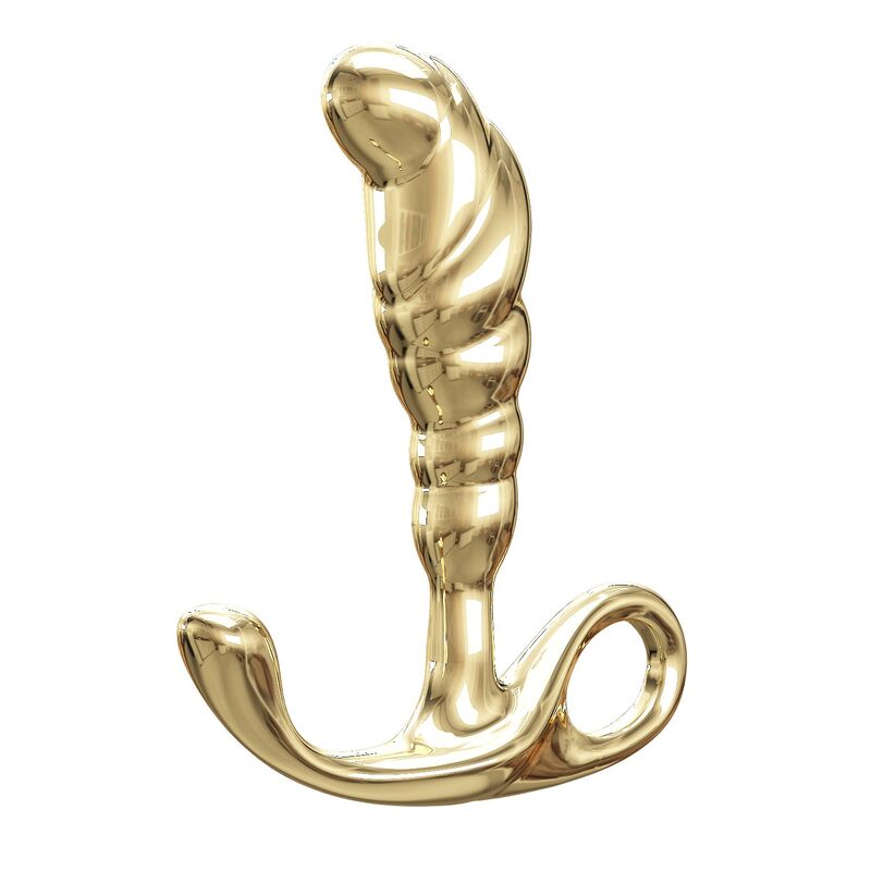 PRETTY LOVE – JACK PROSTATAMASSAGEGERÄT AUS ZINKLEIDE, GOLD