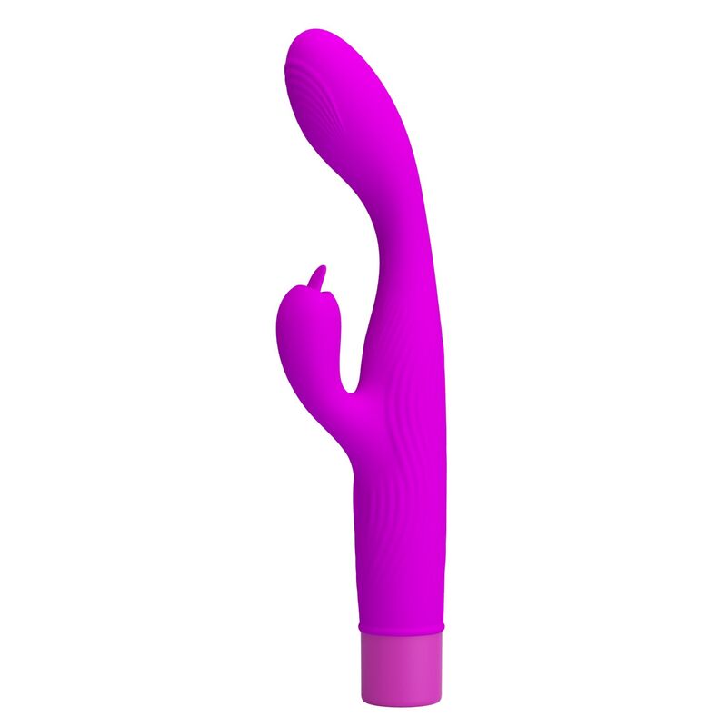 PRETTY LOVE - JENE DOPPEL-STIMULATIONS-VIBRATOR FÜR G-PUNKT UND KLITORIS, LILA
