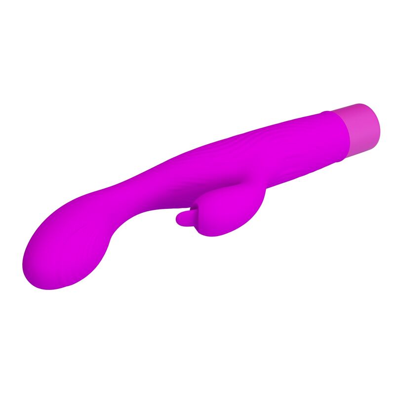 PRETTY LOVE - JENE DOPPEL-STIMULATIONS-VIBRATOR FÜR G-PUNKT UND KLITORIS, LILA