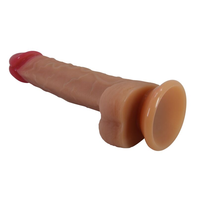 PRETTY LOVE - JOVITA REALISTISCHER SILIKONDILDO MIT SAUGNAPF 19 CM Ø 4,5 CM