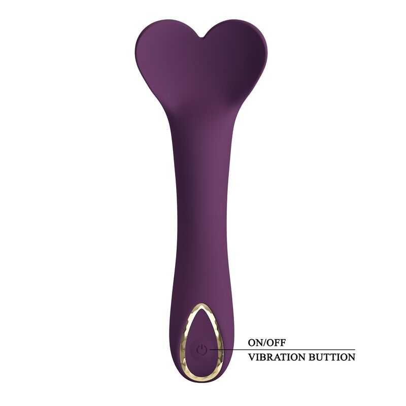 PRETTY LOVE - KENYELL WIEDERAUFLADBARER VIBRATOR MIT 10 FUNKTIONEN, LILA
