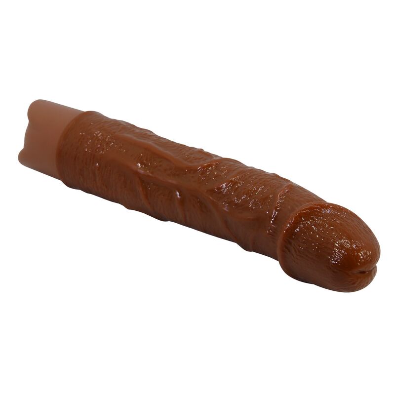 PRETTY LOVE - LEONARDO REALISTISCHER VIBRATOR 20 CM Ø 4 CM BRAUN