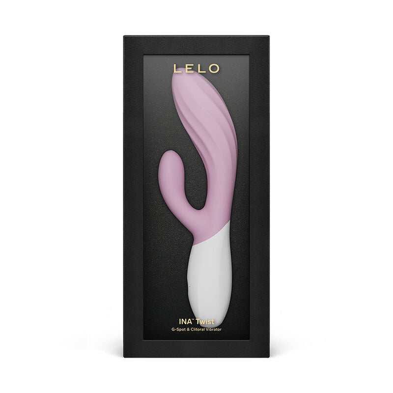 LELO - INA TWIST DOPPELVIBRATOR HASE FÜR G-PUNKT UND KLITORIS PINK
