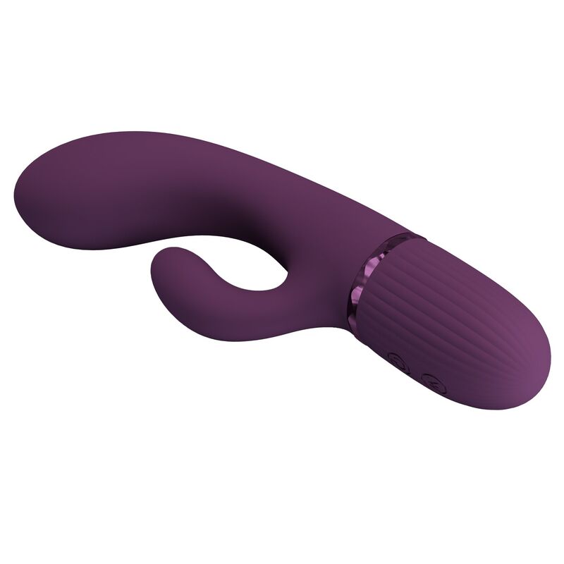 PRETTY LOVE - MARGIE WIEDERAUFLADBARER HASENVIBRATOR MIT 10 FUNKTIONEN, LILA