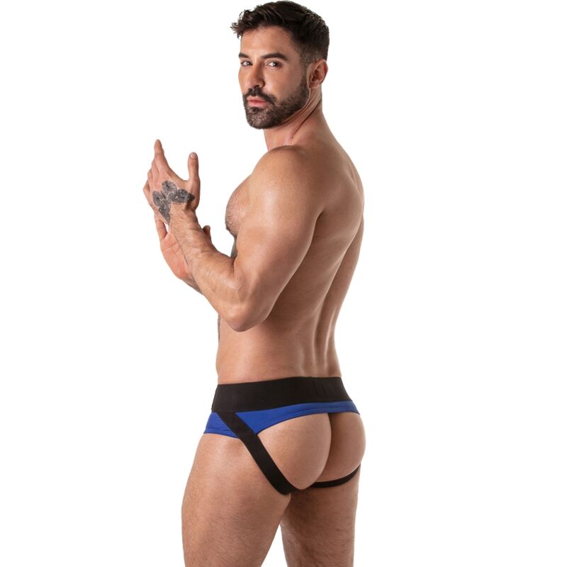 LOCKER GEAR - JOCKBRIEF MIT BREITEM BUND, BLAU, L