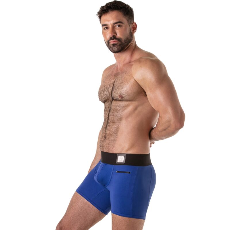 LOCKER GEAR - BREITER BUND-HOSE BLAU S
