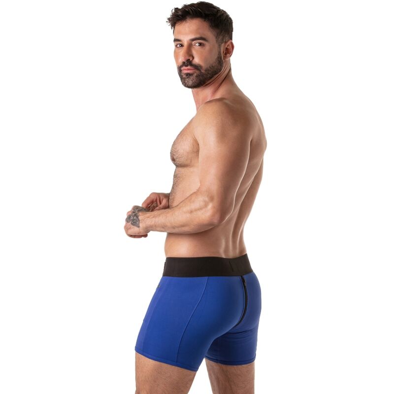 LOCKER GEAR - BREITER BUND-HOSE BLAU XL