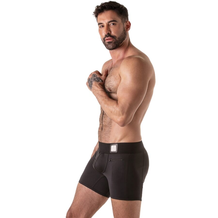LOCKER GEAR - BREITER BUND-HOSE SCHWARZ S