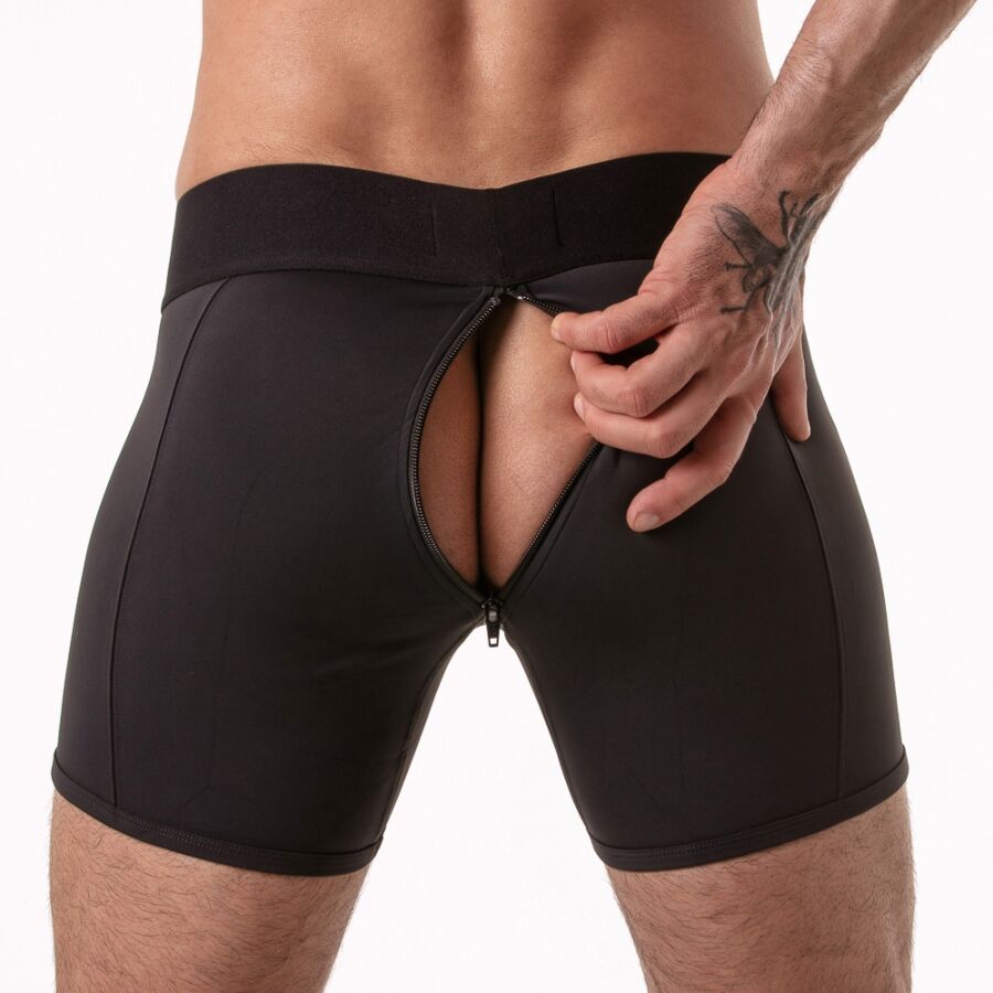 LOCKER GEAR - BREITER BUND-HOSE SCHWARZ L