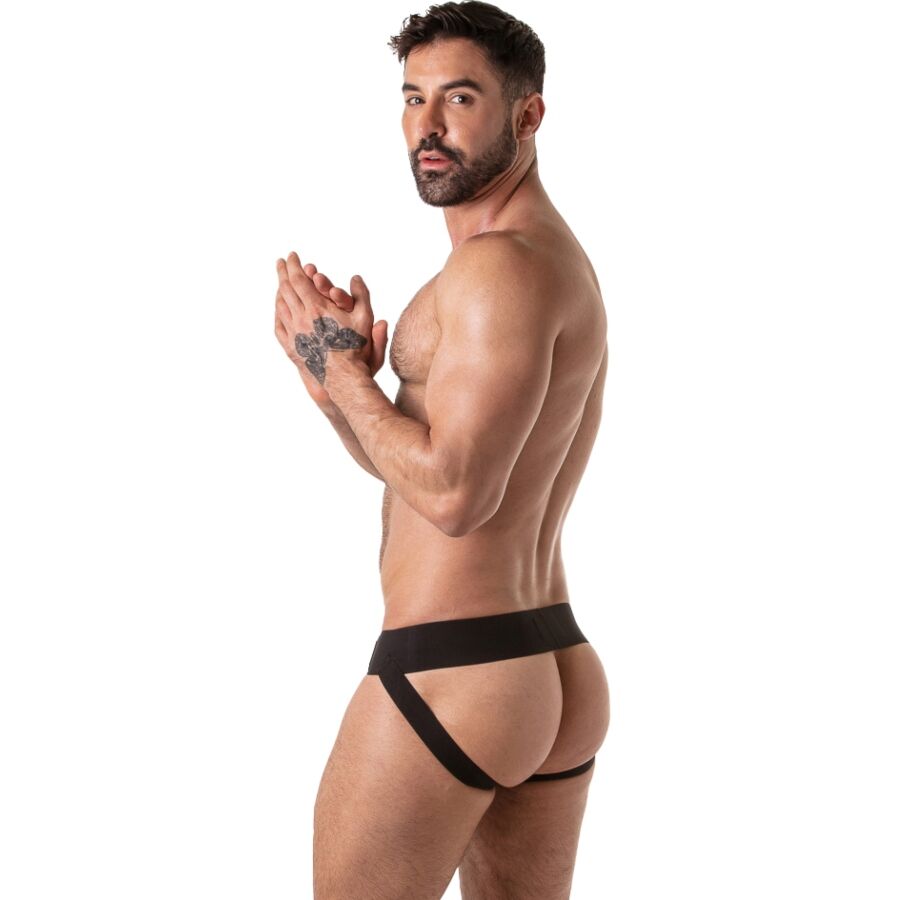 LOCKER GEAR - BREITER TAILBAND-JOCKSTRAP ROT L