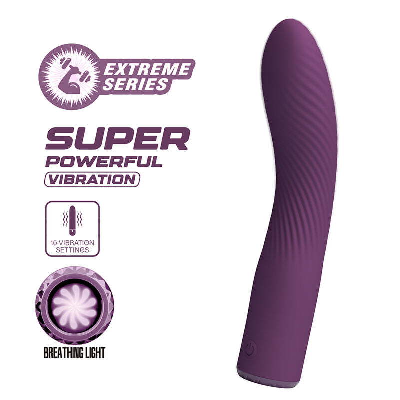 PRETTY LOVE - KISSELL WIEDERAUFLADBARER VIBRATOR MIT 10 FUNKTIONEN, LILA